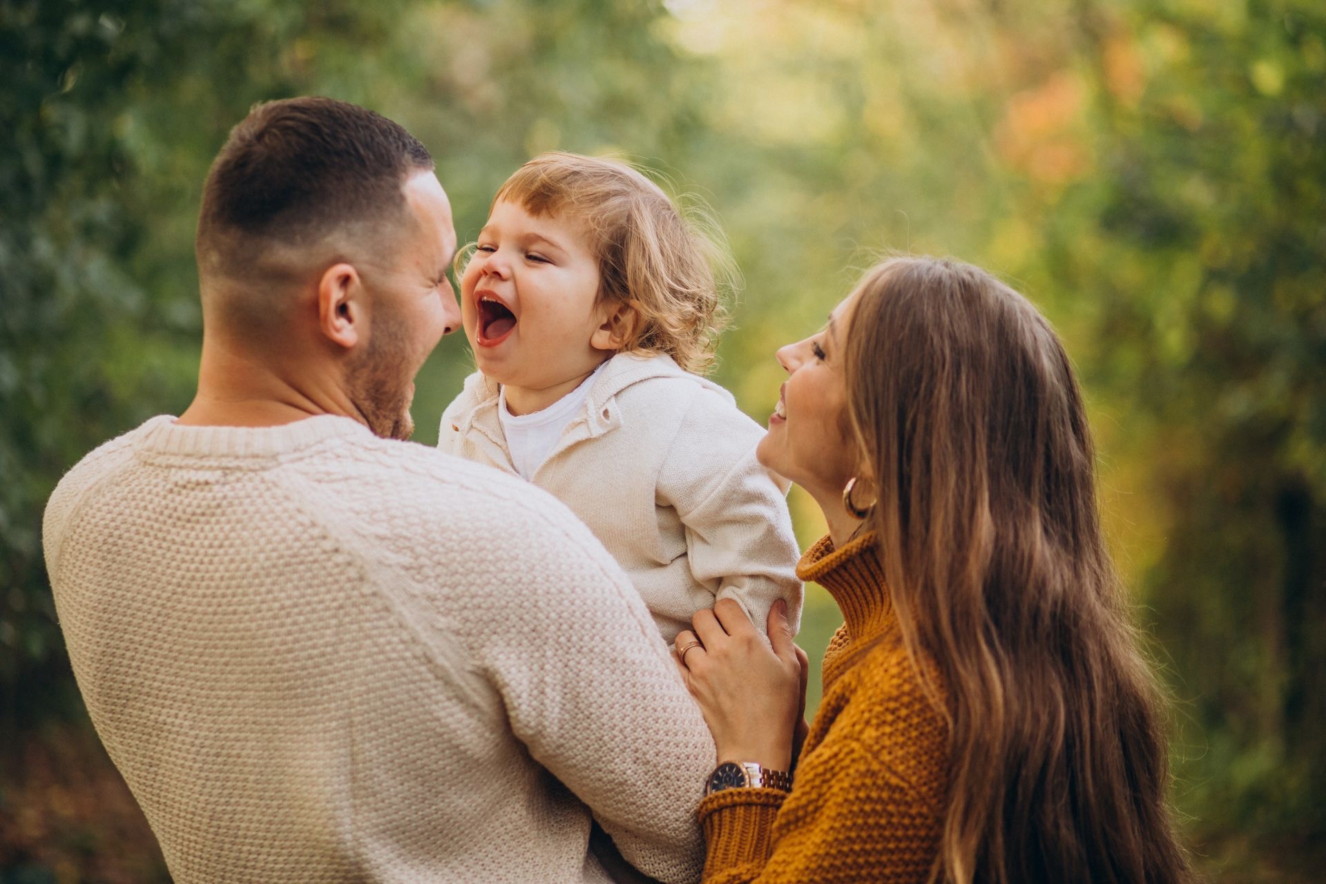 Família feliz e saudável — HIPER+